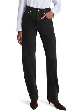 NWOT | Madewell Black Denim Balloon Jeans Size 28